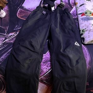 Gerry Kids Black Snow Pants with adjustable suspenders